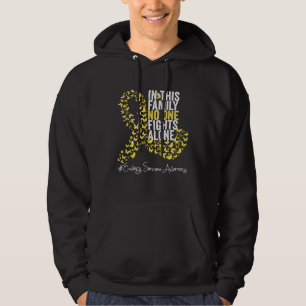 Ewings Sarcoma Awareness Month Yellow Ribbon Hoodie