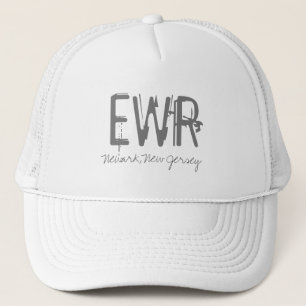 EWR Airport New Jersey Trucker Hat