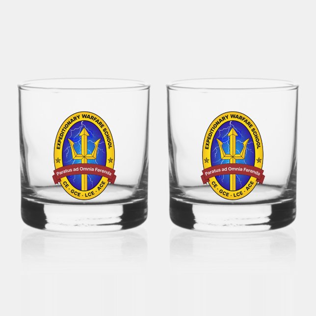 EWS Whiskey Glass (Front)