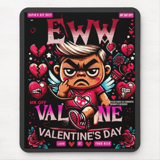 Eww Valentine's Day Gifts Mouse Mat (Front)