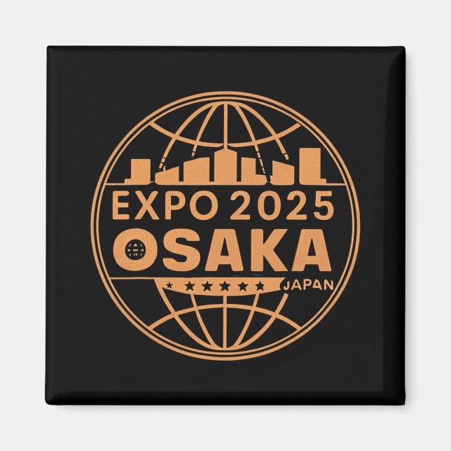 Ex 2025 Osaka Japan Stimulates A New Future  Magnet (Front)