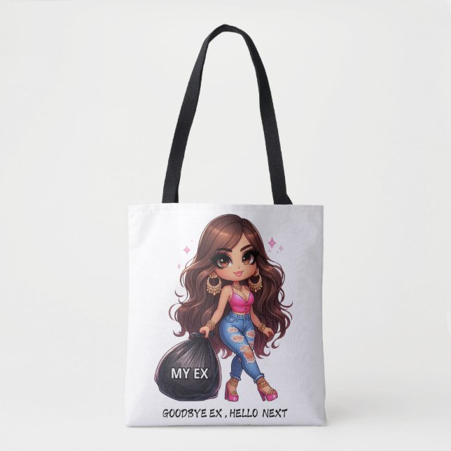 Ex boyfriend , ex husband , funny , ex’s humour  tote bag (Front)