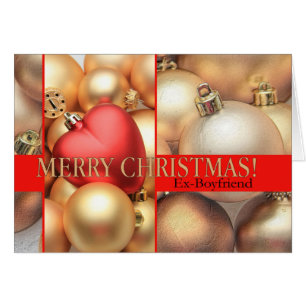 Ex-Boyfriend Merry Christmas card