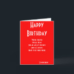 Ex-boyfriend still friends birthday cards<br><div class="desc">birthday greeting cards with dedication to a special ex-boyfriend by ralph staples greetings inc</div>