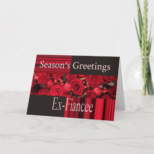 ex fiancee Merry Christmas card