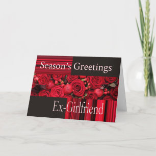 Ex-Girlfriend Merry Christmas card