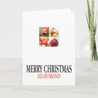Ex-Husband Christmas Card