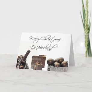 Ex-Husband Merry Christmas Holiday Card