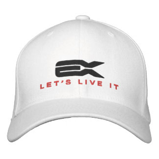 EX – Let's live It Embroidered Hat
