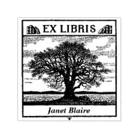 Personalized Book Stamp, Self Inking Library Stamp, From the Library of  Stamp, Ex Libris, Bookplate Stamp, Self Inking, Wood Stamp 23 