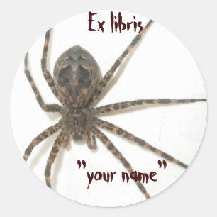 Ex Libris Dolomedes Stickers to Customise