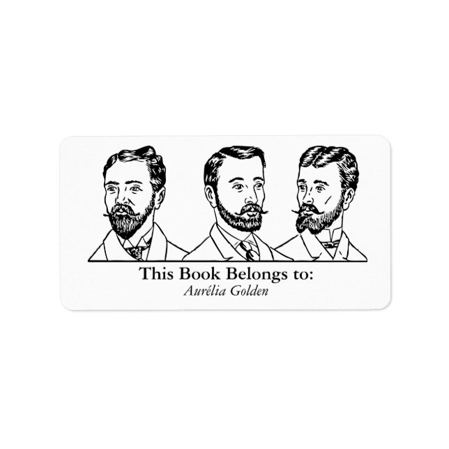 Ex Libris - Three Man v5 Label (Front)