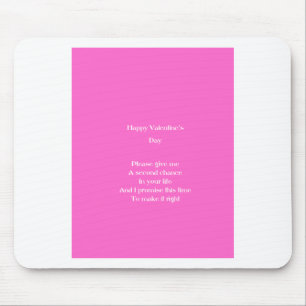 Ex-lover valentine's day mouse mat