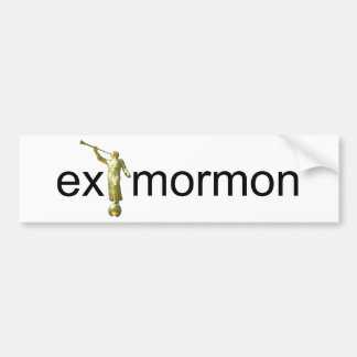 Ex-Mormon Bumper Sticker