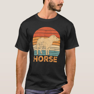 Ex Mormon Tapir Horse LDS Retro Exmo Horse_3 T-Shirt