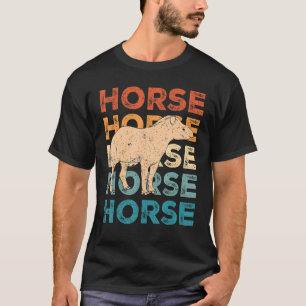 Ex Mormon Tapir Horse LDS Retro Exmo Horse T-Shirt