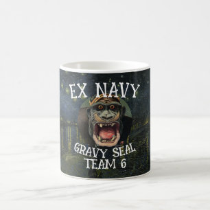 Ex Navy Elephant Seal TEAM 6 Coffee Mug