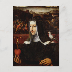Ex Voto dedicated to St. Catherine of Siena Postcard