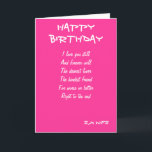 Ex-wife birthday cards<br><div class="desc">birthday greeting cards with dedication to a special ex-wife</div>
