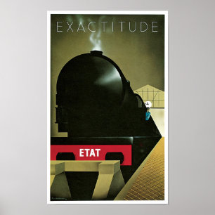 Exactitude Railway Poster