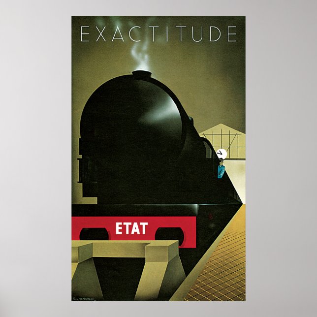 Exactitude Train Poster (Front)