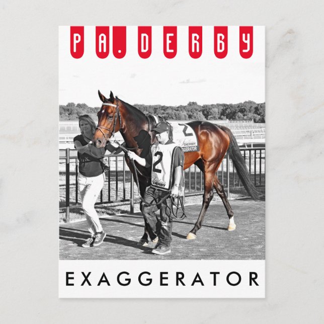 Exaggerator Postcard (Front)