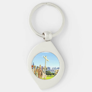 Exaltation of the Holy Cross Key Ring