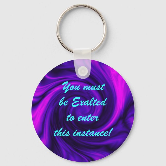 Exalted Instance Key Ring (Front)