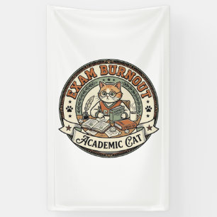 Exam Burnout Academic Cat Exam Burnout Academic Ca Banner