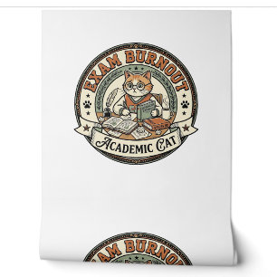 Exam Burnout Academic Cat Exam Burnout Academic Ca Wallpaper