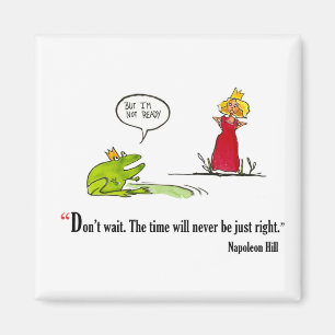 Exam motivational quote by Napoleon Hill - Magnet