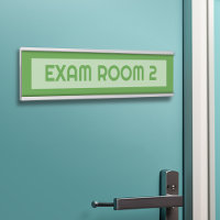 Exam Room Dentist Doctor Office can edit green