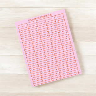 Exam Schedule Practical Planner for Students