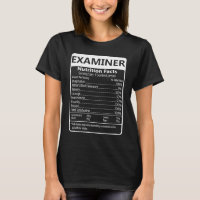 Examiner Nutrition Facts Sarcastic Graphic