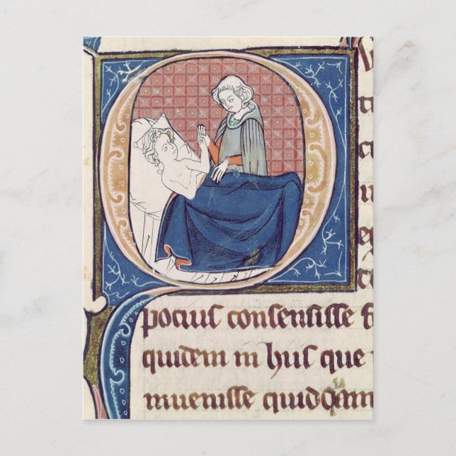 Examining a Patient Postcard (Front)