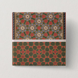 Examples of ceiling decorations, from 'Arab Art as 15 Cm Square Badge