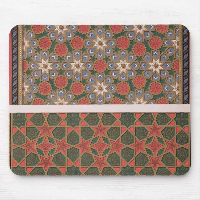 Examples of ceiling decorations, from 'Arab Art as Mouse Mat (Front)