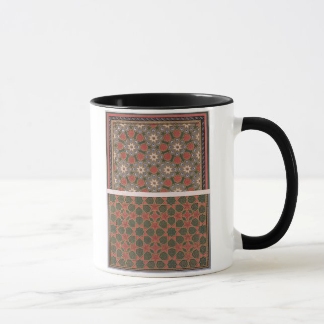 Examples of ceiling decorations, from 'Arab Art as Mug (Right)