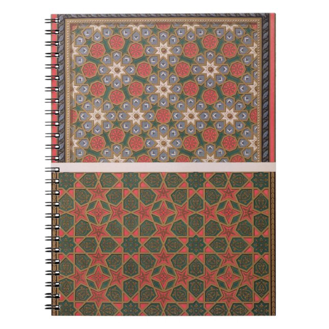 Examples of ceiling decorations, from 'Arab Art as Notebook (Front)
