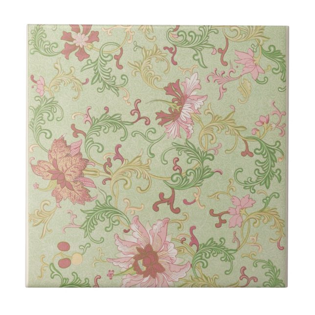 Examples of Chinese Ornament Pl. 44 by Owen Jones Tile (Front)