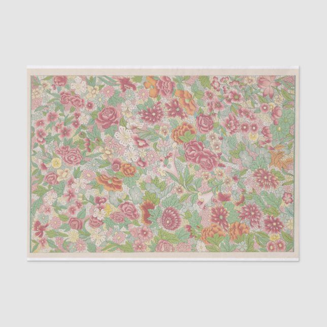 Examples of Chinese ornament, Pl.77 by Owen Jones Tissue Paper (Front)