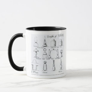 Examples of Topiary Work, 1902 (engraving) (b/w ph Mug