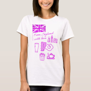 EXANGLIA (Purple) Basic T-Shirt