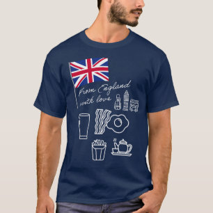 EXANGLIA (White) Basic T-Shirt