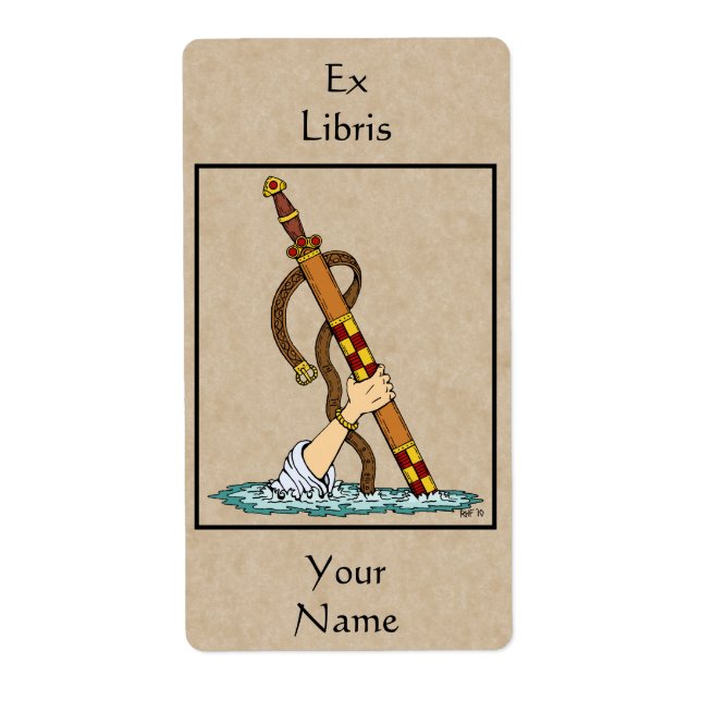 Excalibur Bookplate (Front)
