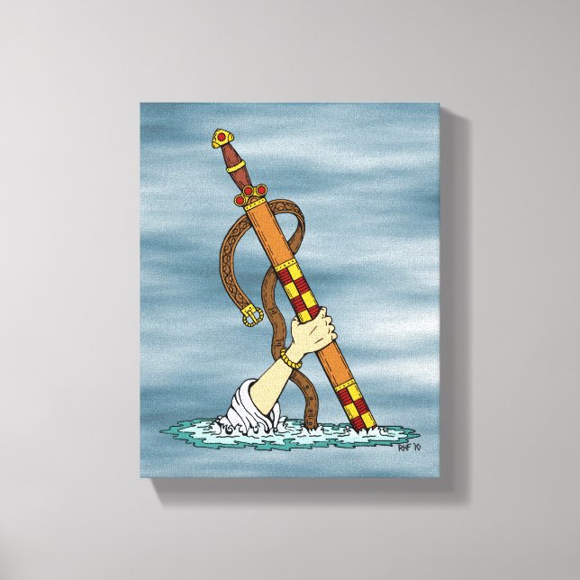 Excalibur Canvas Print (Front)