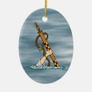 Excalibur Ceramic Tree Decoration