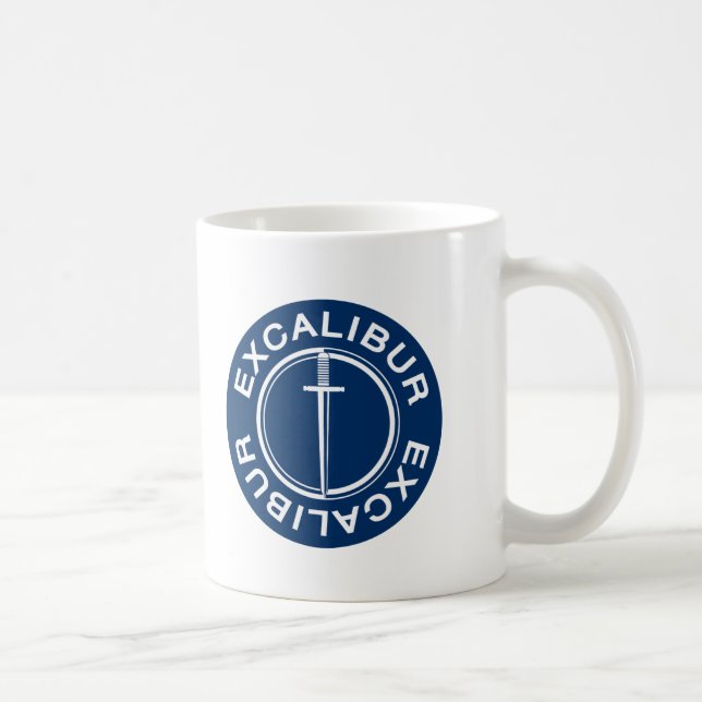 Excalibur Classic Logo Coffee Mug (Right)