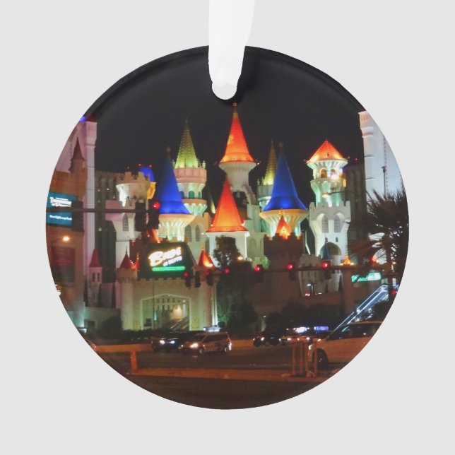 Excalibur Hotel #5-2 Ornament (Front)