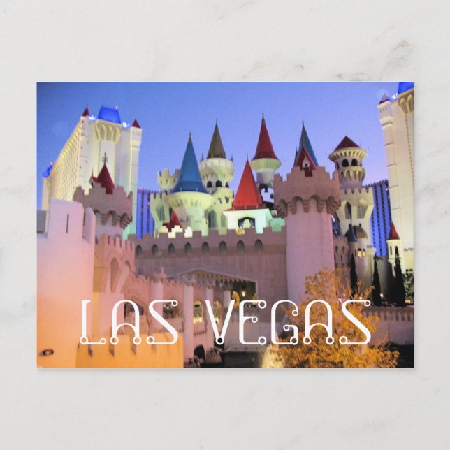 Excalibur Las Vegas Postcard (Front)
